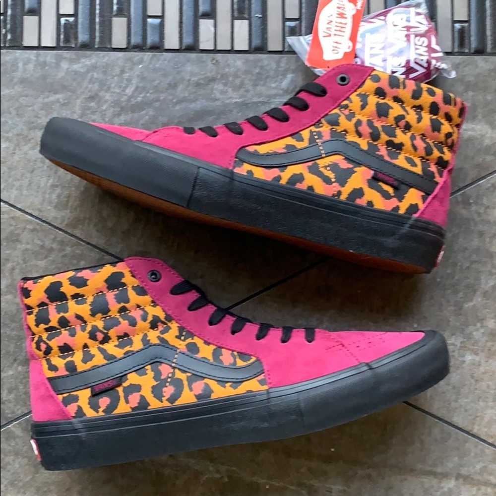 • VANS SK8-Hi Punk Best Red/Black Men’s - Picture 14 of 16